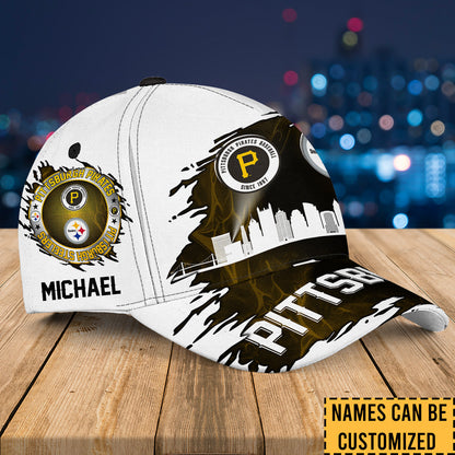 Pittsburgh Skyline Classic Cap - Customized Classic Cap