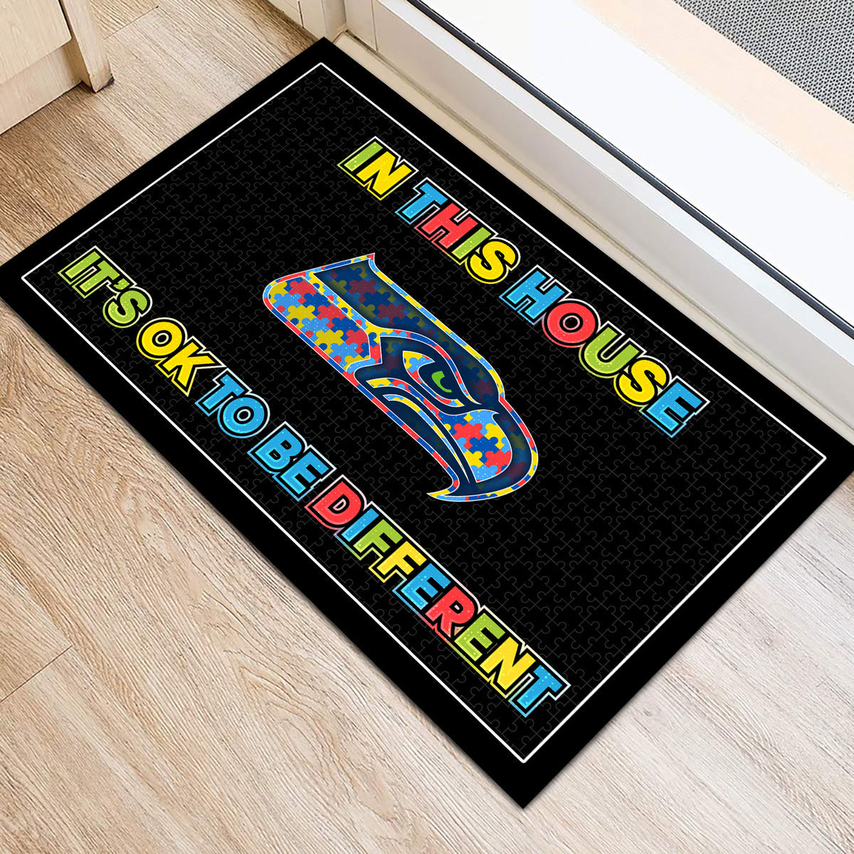 It's OK To Be Different - Customized Doormat - Anti Slip Indoor Doormat