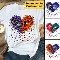 Just A Girl Loves Her Teams - Customized Shirt (clt)