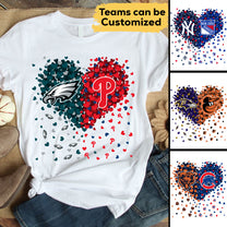 Just A Girl Loves Her Teams - Customized Shirt (clt)