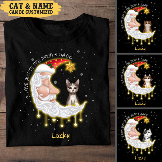 I Love You To The Moon & Back  - Personalized Shirt