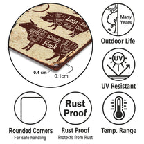 Personalized Smoke House Metal Sign