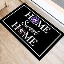 Home Sweet Home - Anti Slip Indoor Doormat - Customized Doormat for Diane Hartley