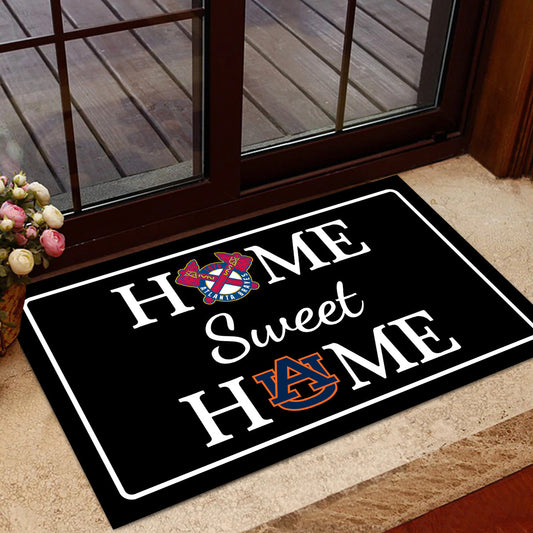 Home Sweet Home - Customized Doormat For John Jay Leahy - Anti Slip Indoor Doormat
