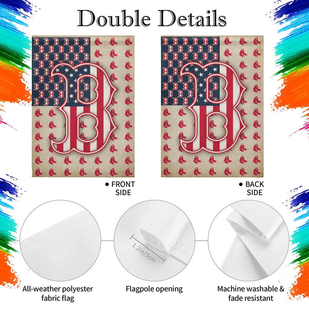 Patriotic 4th of July American Garden Flag - BTRS