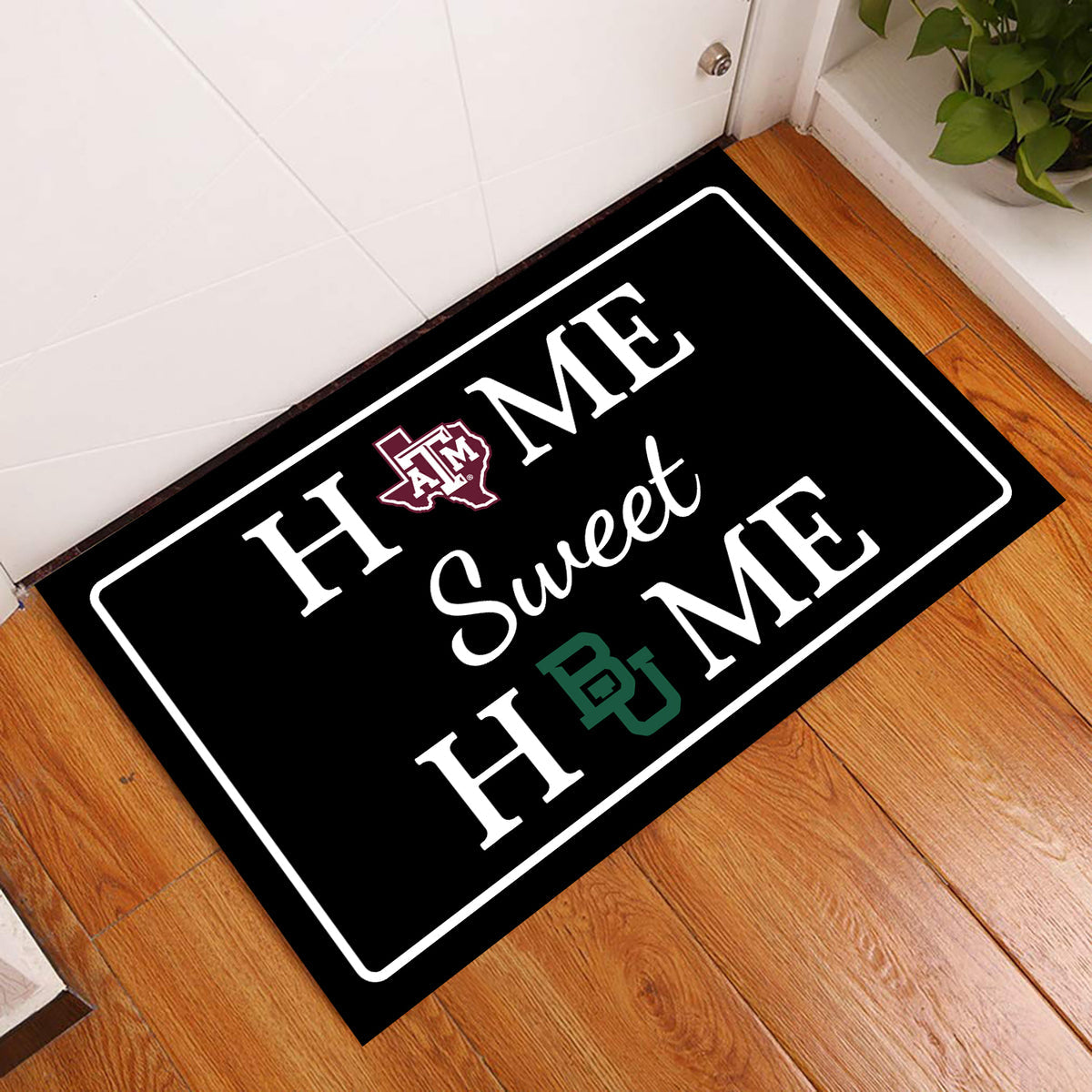 Home Sweet Home - Customized Doormat For April Chiles Gilbert - Anti Slip Indoor Doormat