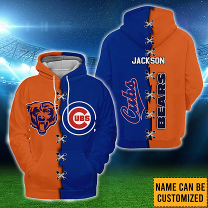 Chicago Fleece Hoodie- Customized Fleece Hoodie