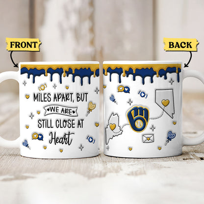 Close At Heart Mug - Customized Ceramic Mugs (Two-Sided Printing)