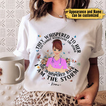I Am The Storm - Personalized Nurse Shirt