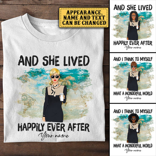 Personalized Flight Attendant Shirt