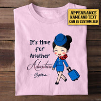 Personalized Flight Attendant Shirt