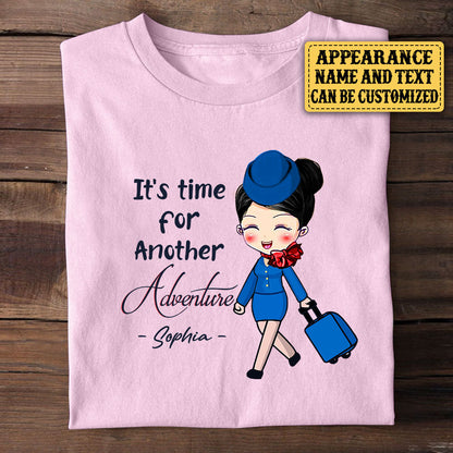 Personalized Flight Attendant Shirt
