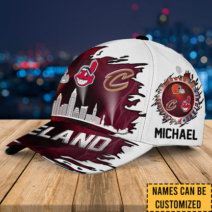 Cleveland Skyline Classic Cap - Customized Classic Cap