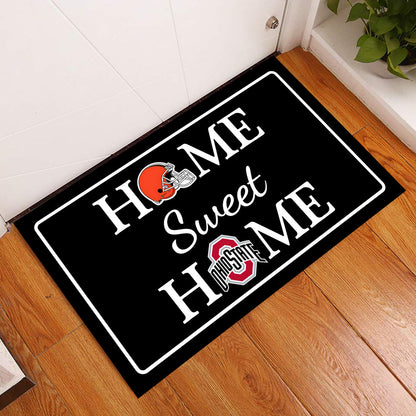 Home Sweet Home - Customized Doormat For Adrienne Yates - Anti Slip Indoor Doormat