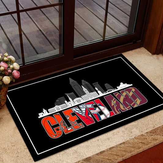 Cleveland Sports V2 - Anti Slip Indoor Doormat
