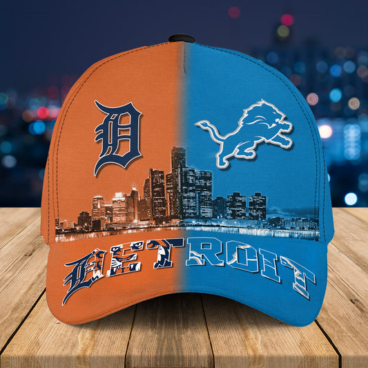 Detroit Skyline Team Classic Cap - Customized Classic Cap