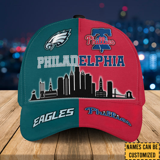 Philadelphia Skyline Team Classic Cap - Customized Classic Cap