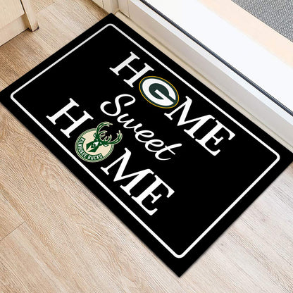 Home Sweet Home Doormat - Customized Doormat For Nicholas George Raabe - Anti Slip Indoor Doormat