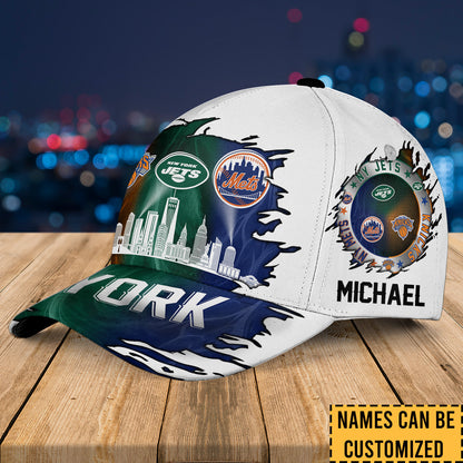 New York Skyline Classic Cap - Customized Classic Cap - v5