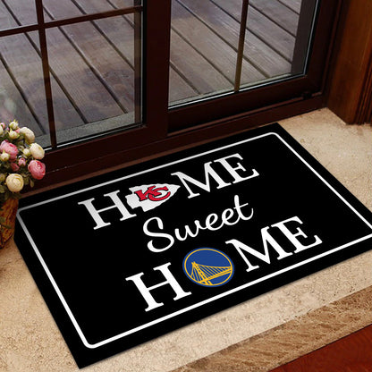 Home Sweet Home Doormat - Customized Doormat For Aaron Fowler - Anti Slip Indoor Doormat