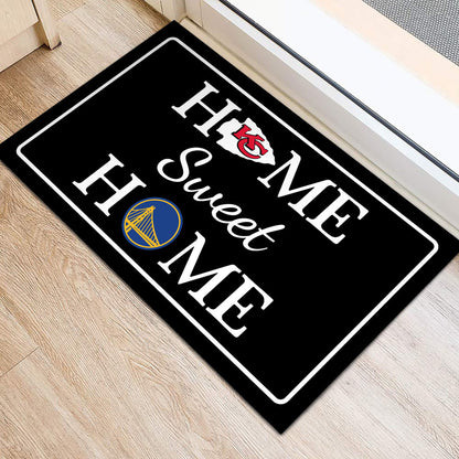 Home Sweet Home Doormat - Customized Doormat For Aaron Fowler - Anti Slip Indoor Doormat