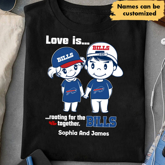 Love is Rooting For Together Shirt - BFLB