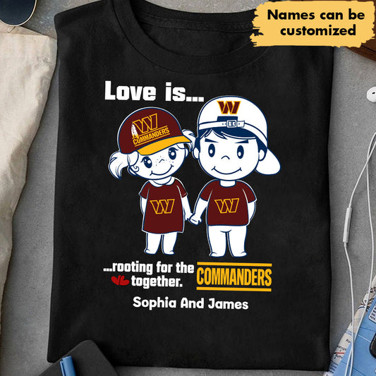 Love is Rooting For Together Shirt - WSTCMD