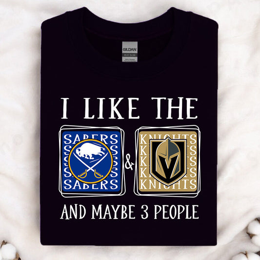 Customized Shirt - Maybe 3 People for Lorie Poillucci