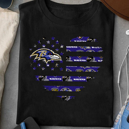 American Flag Heart Shirt - BTMRV