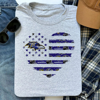 American Flag Heart Shirt - BTMRV