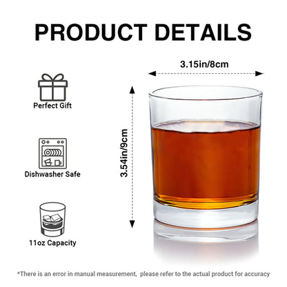 Whiskey Glass - This Team Makes Me Drink (ALTBR)