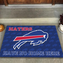 Haters Have No Home Here Doormat - Anti Slip Indoor Doormat - BFLB