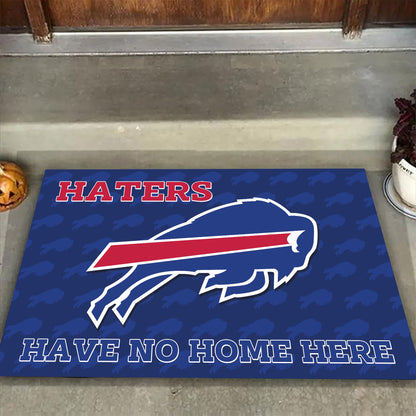 Haters Have No Home Here Doormat - Anti Slip Indoor Doormat - BFLB