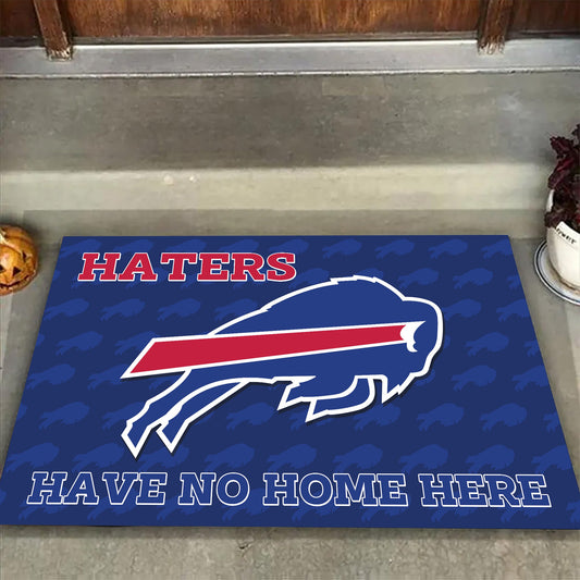 Haters Have No Home Here Doormat - Anti Slip Indoor Doormat - BFLB