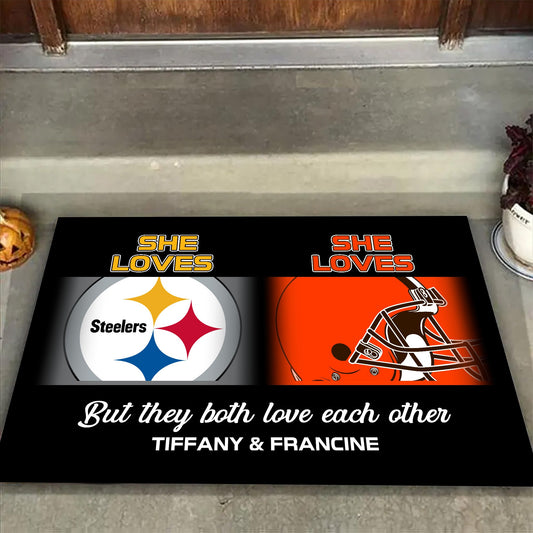 Anti Slip Indoor Doormat - Customized Doormat for Tiffany & Francine