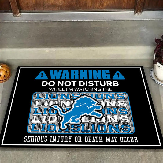 Warning Doormat - Anti Slip Indoor Doormat - DTLO