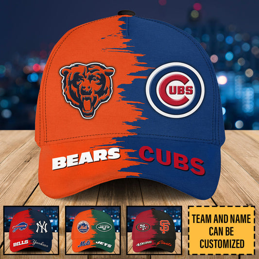 Two Teams Classic Cap - Customized Team Classic Cap - Reel