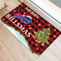 Merry Christmas Doormat - Anti Slip Indoor Doormat - BFLB