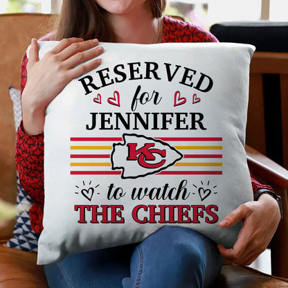Reserved For To Watch Pillow - Customized Pillow (Insert Included)