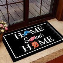 Home Sweet Home - Anti Slip Indoor Doormat - Customized Doormat for Kim Hall