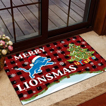 Merry Christmas Doormat - Anti Slip Indoor Doormat - DTLO