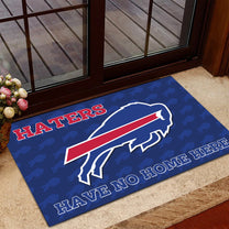 Haters Have No Home Here Doormat - Anti Slip Indoor Doormat - BFLB