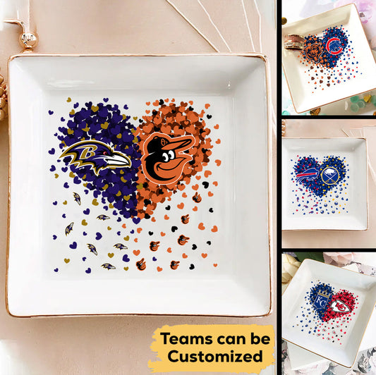 Home Sweet Home Jewelry Dish - Heart Ring Dish