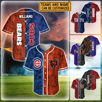 Teams Baseball Jersey - Customized Jersey