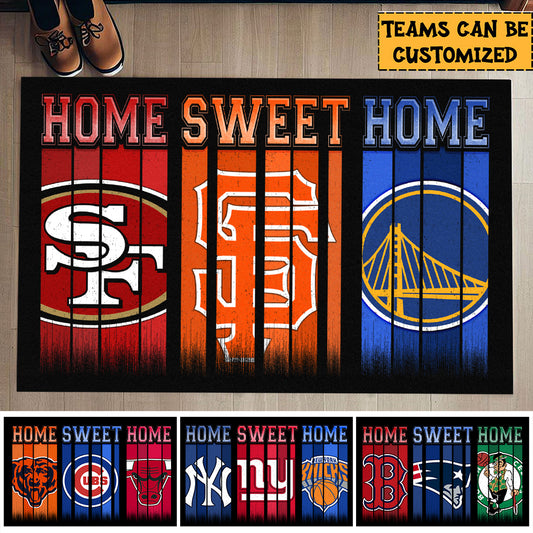 Home Sweet Home Customized Doormat - Anti Slip Indoor Doormat