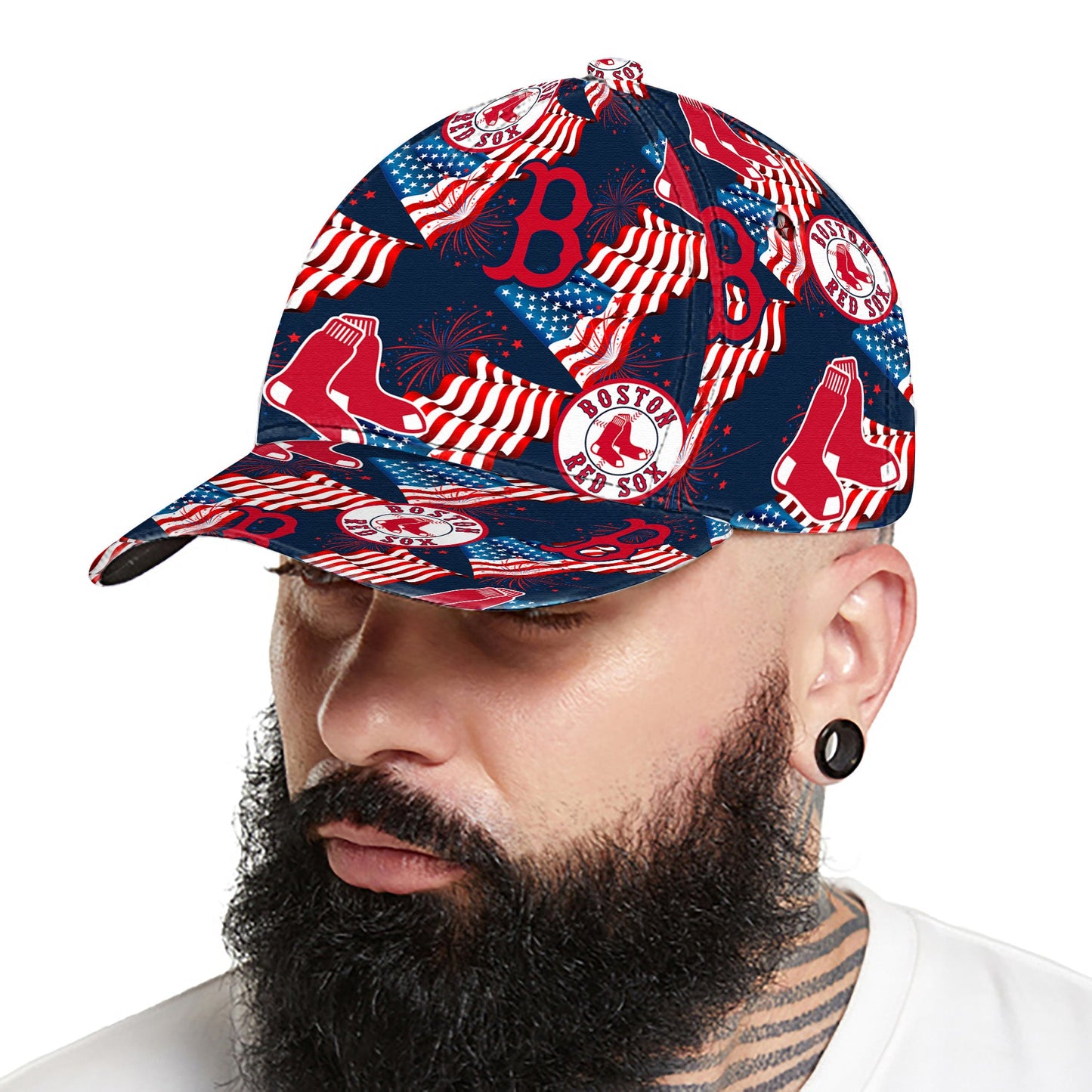 Patriotic US Flag Classic Cap - BTRS