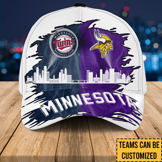Minnesota Skyline Classic Cap - Customized Team Classic Cap