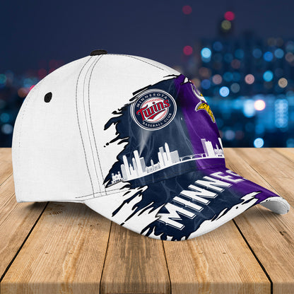Minnesota Skyline Classic Cap - Customized Team Classic Cap