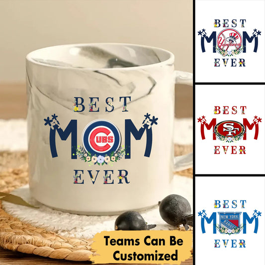 Best Mom Ever - Customized Marble Mug 13.5OZ