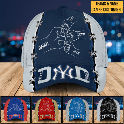 Best Dad Ever Classic Cap - Customized Gift For Dads V1
